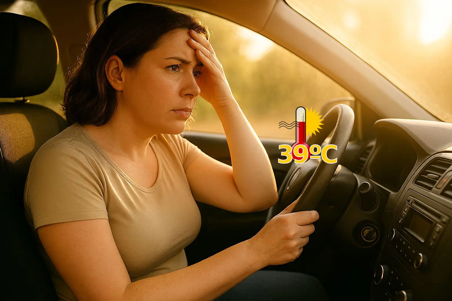 Ar condicionado do carro não gela