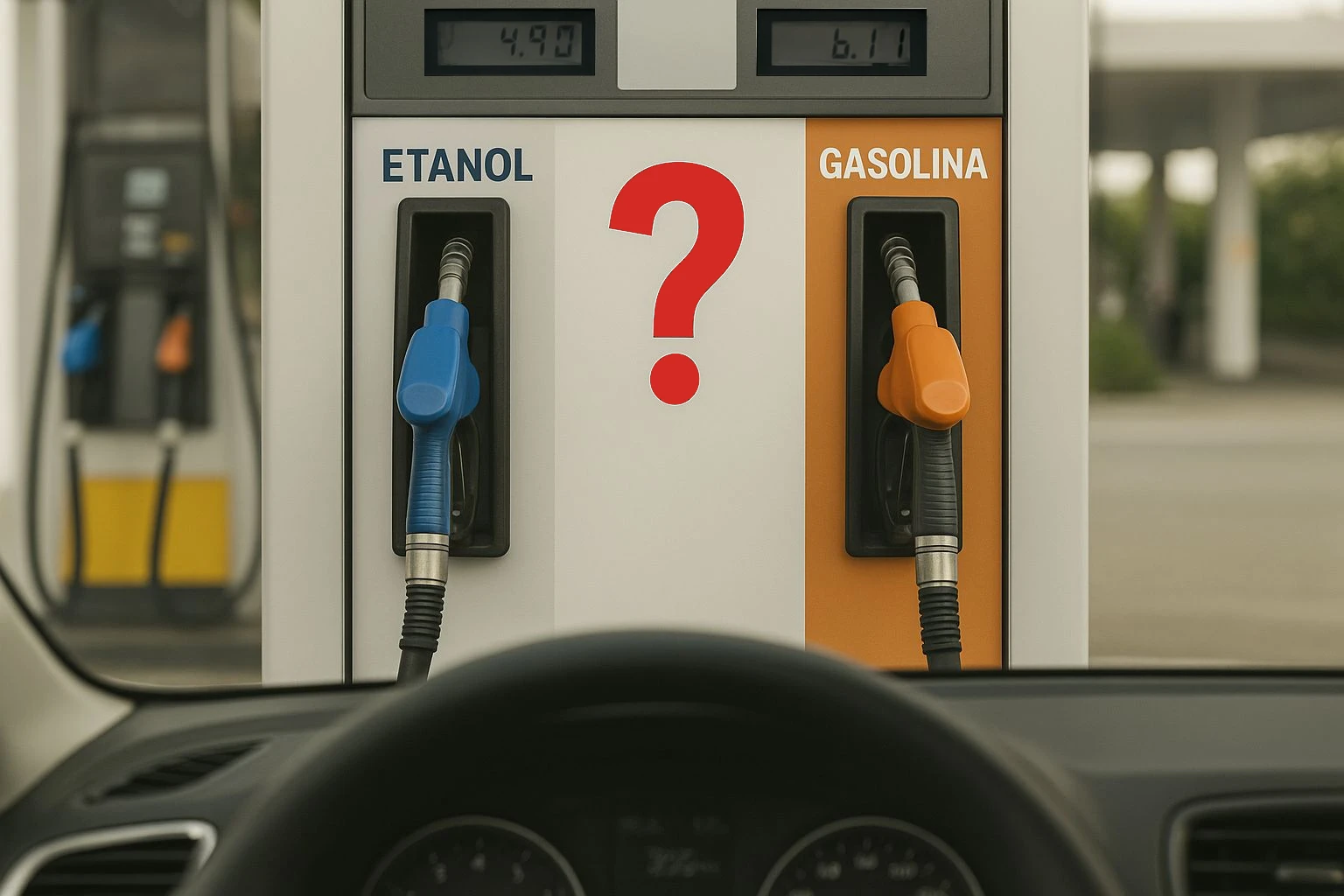 Etanol ou Gasolina: O Guia para Escolher na Bomba (e a Famosa Regra dos 70%)