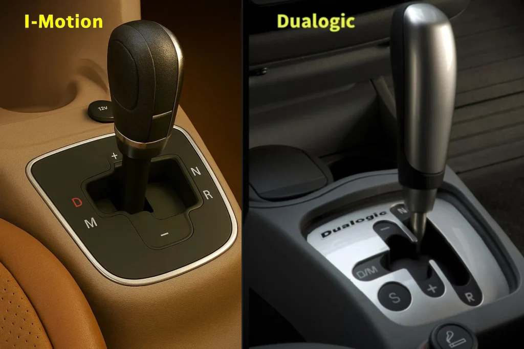 Câmbio I-Motion vs Dualogic