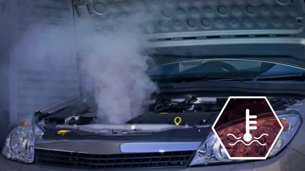 Superaquecimento do carro