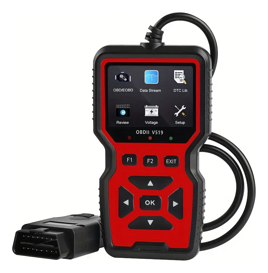 Scanner OBD II da cor vermelho
